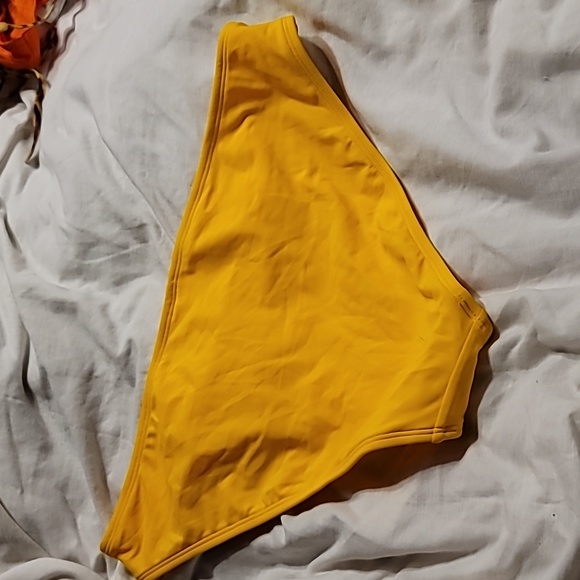NWT SUNFLOWER YELLOW CHEEKY SWIM BATHING SUIT SPORTS BOTTOM - Picture 3 of 7
